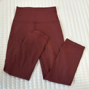 Lululemon wunder train leggings cropped